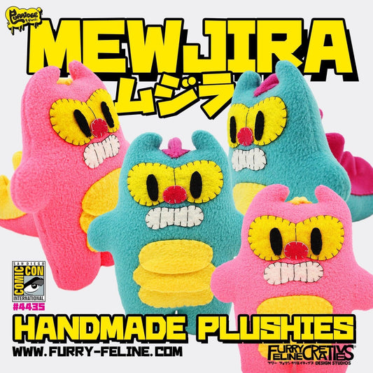 Mewjira Handmade Plushies Bundles (SDCC EXCLUSIVE) - Furry Feline Creatives