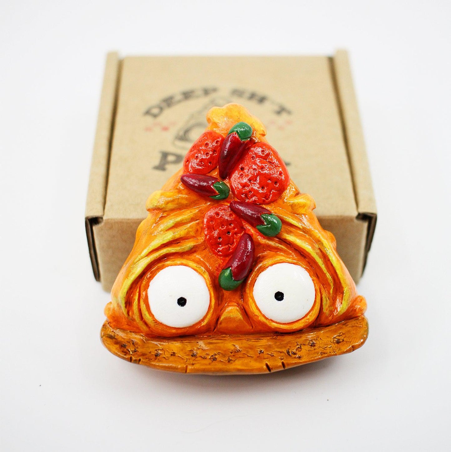 Spicy Deep Shit Pizza Resin Figure (SDCC EXCLUSIVE) - Furry Feline Creatives