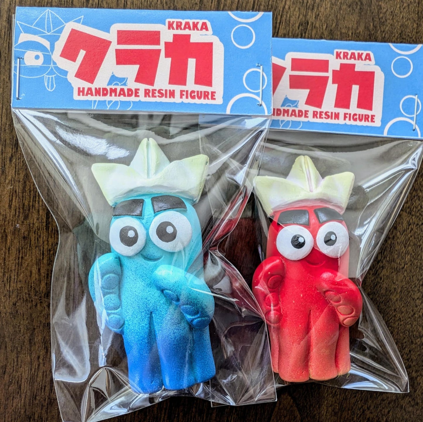 Handmade Kraka The Kraken 3" Resin Figure - Furry Feline Creatives