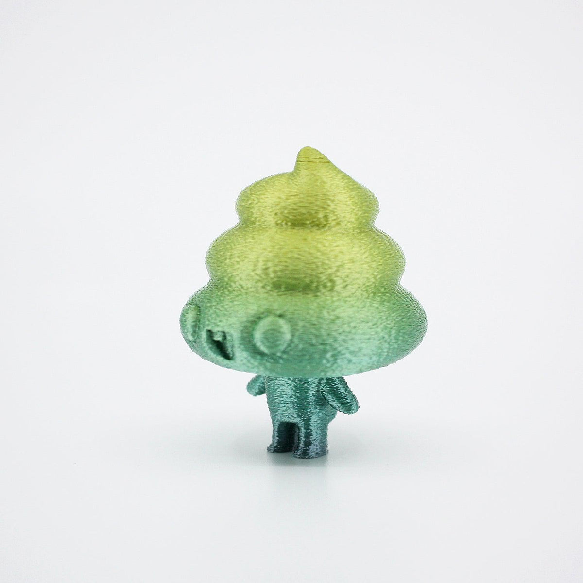 Jebii-kun Fuzzy Metallic 3D Poop Figure - Furry Feline Creatives