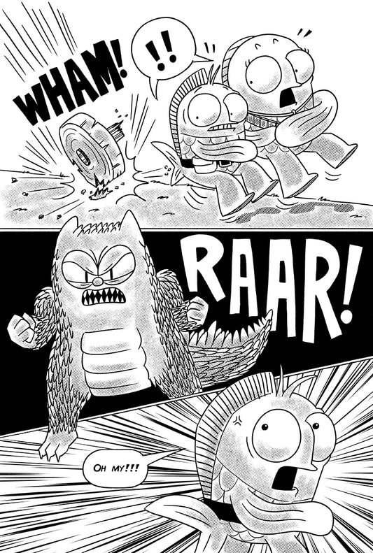 ミューチラ:大暴れ漫画2