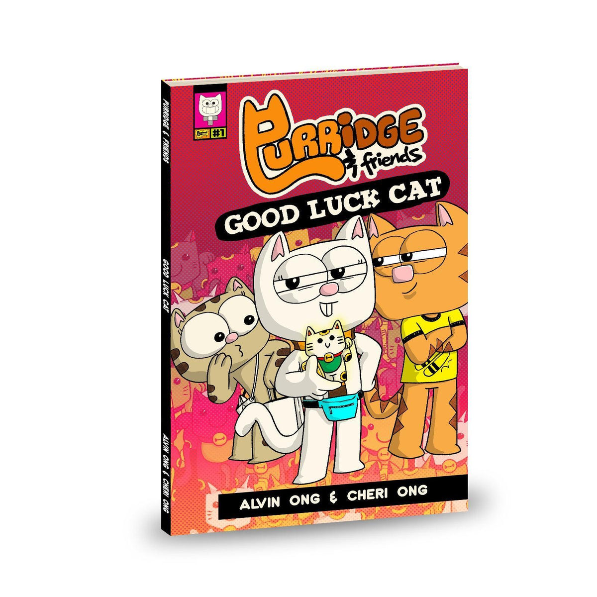 Purridge & Friends Issue #1 Good Luck Cat Comic Book - Furry Feline Creatives
