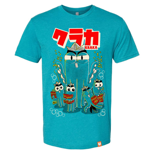 Kraka The Kraken Premium Unisex Tee - Furry Feline Creatives