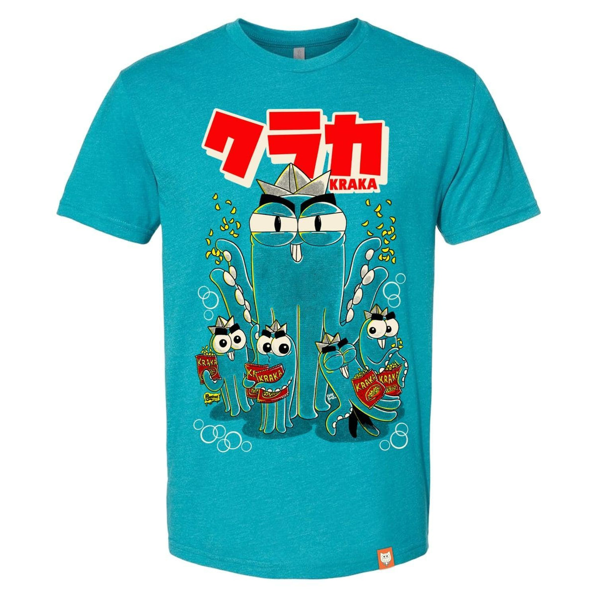 Kraka The Kraken Premium Unisex Tee - Furry Feline Creatives