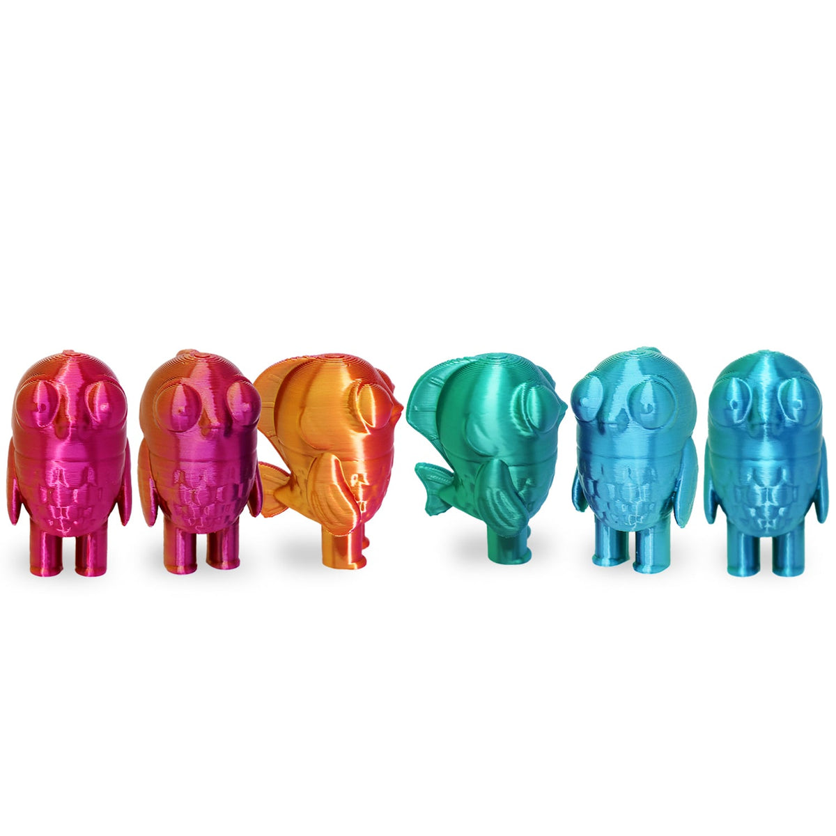 The Gillkins Twin Pack 3D Figures - Furry Feline Creatives