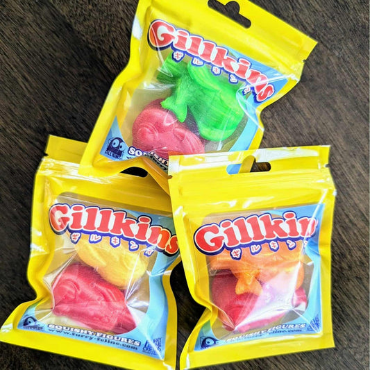 Gillkins Twin Pack Squishy Gummy Figures (SDCC EXCLUSIVE) - Furry Feline Creatives