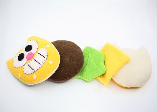 Handmade Artisan Mewburger Plush (SDCC Exclusive) - Furry Feline Creatives