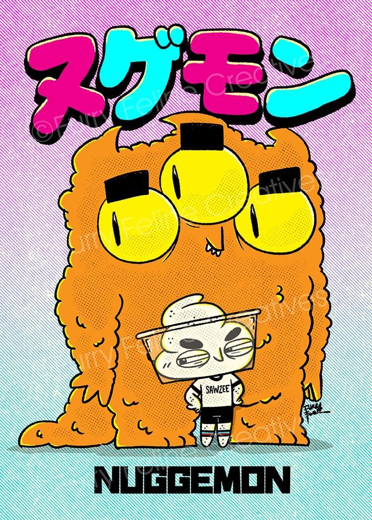 5 x 7 Kraka The Kraken Premium Art Print Collection – Furry Feline