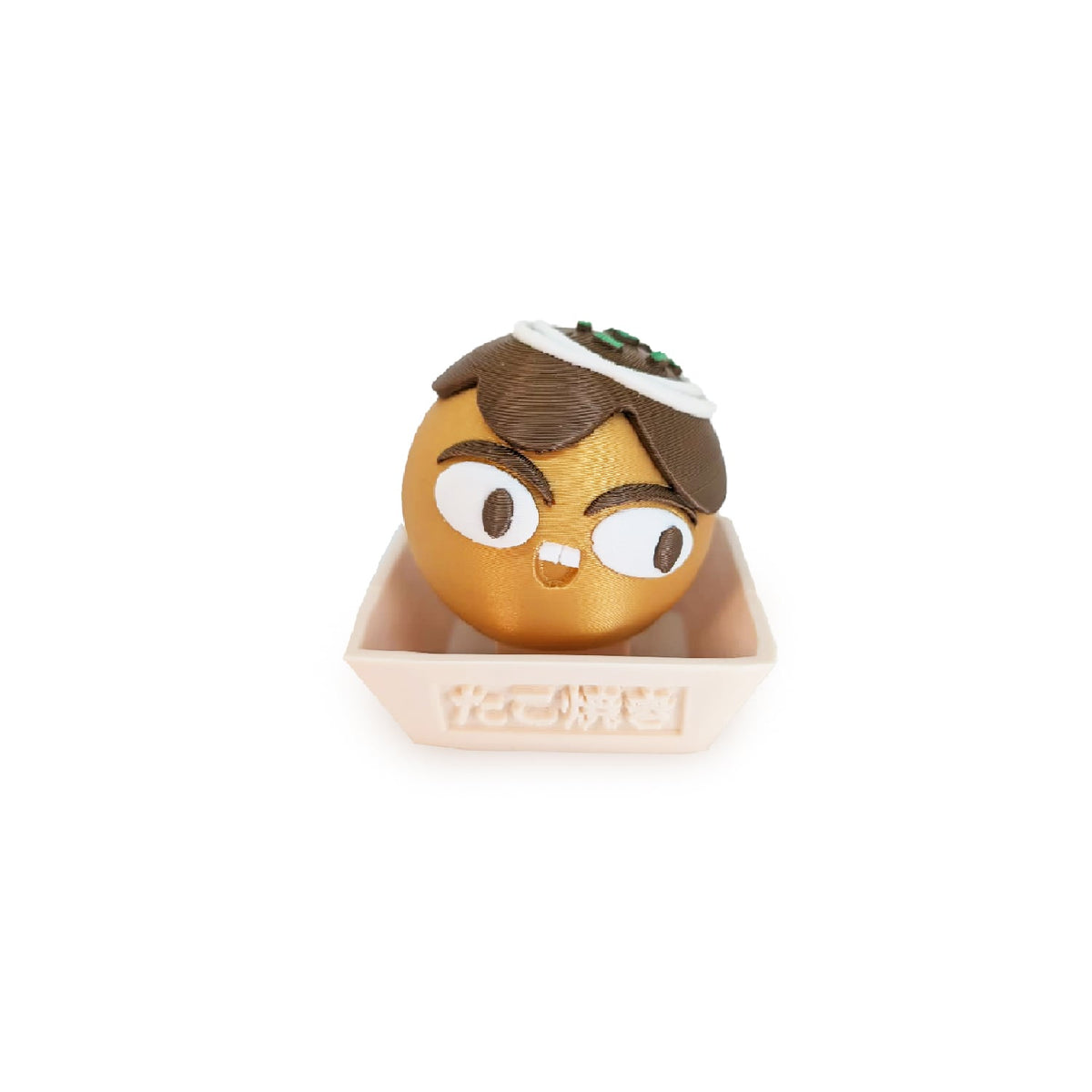 Bola Bola Takoyaki 3D Clicker Figure