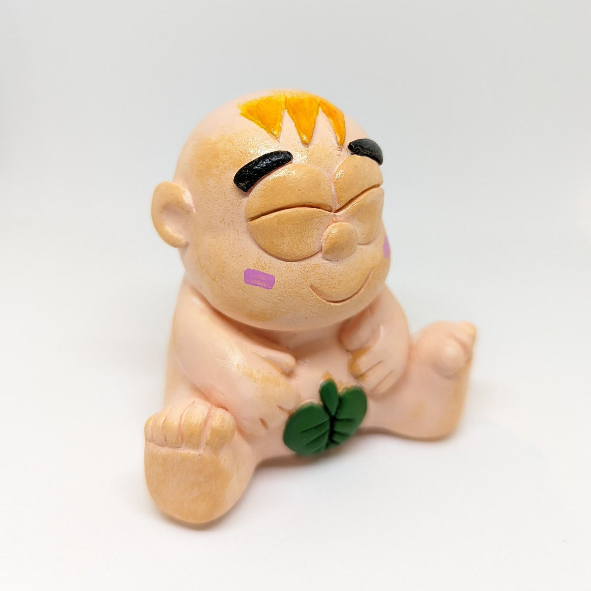 Momotaro The Peach Boy Resin Figure - Furry Feline Creatives