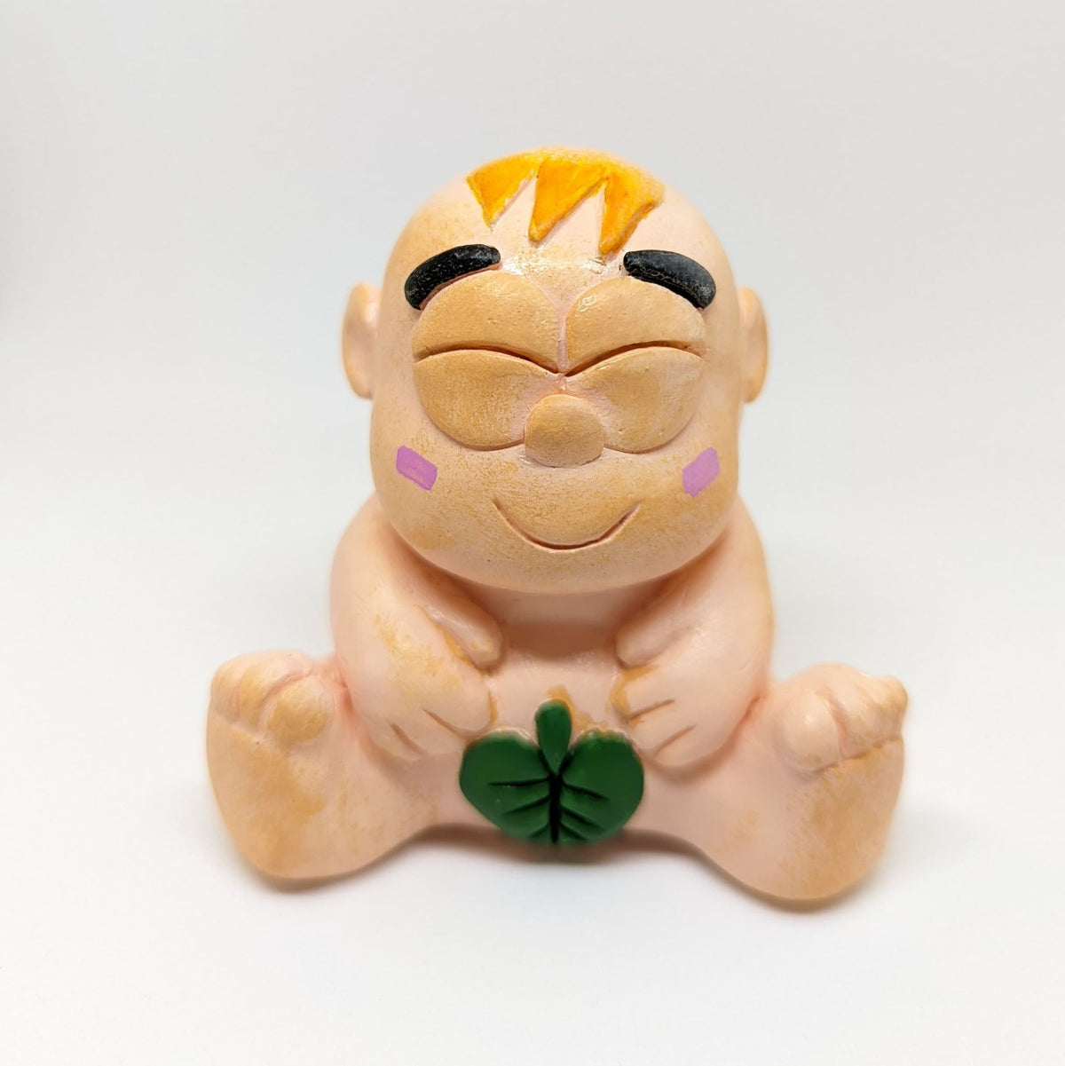 Momotaro The Peach Boy Resin Figure - Furry Feline Creatives