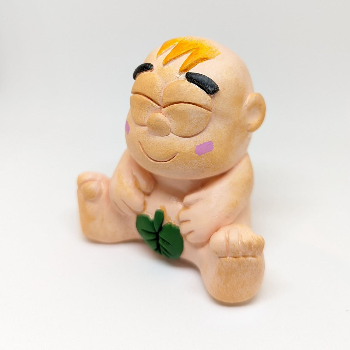 Momotaro The Peach Boy Resin Figure - Furry Feline Creatives