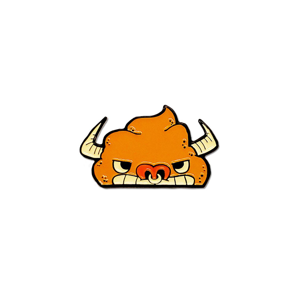 Bullcrap Enamel Pin - Furry Feline Creatives