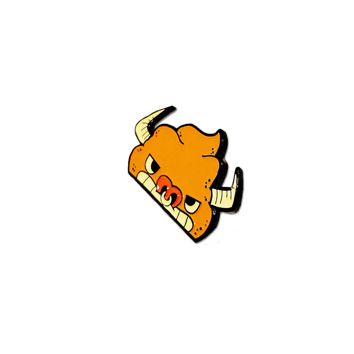 Bullcrap Enamel Pin - Furry Feline Creatives