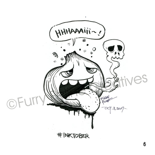 Sketch. Doodle. Ink 1 - Hand-drawn Art Of Cheri Ong - Furry Feline Creatives