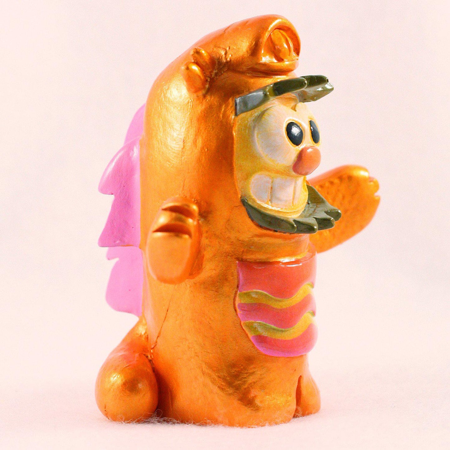 Kawaii Kaiju Purridge 4" Resin Figure - Furry Feline Creatives