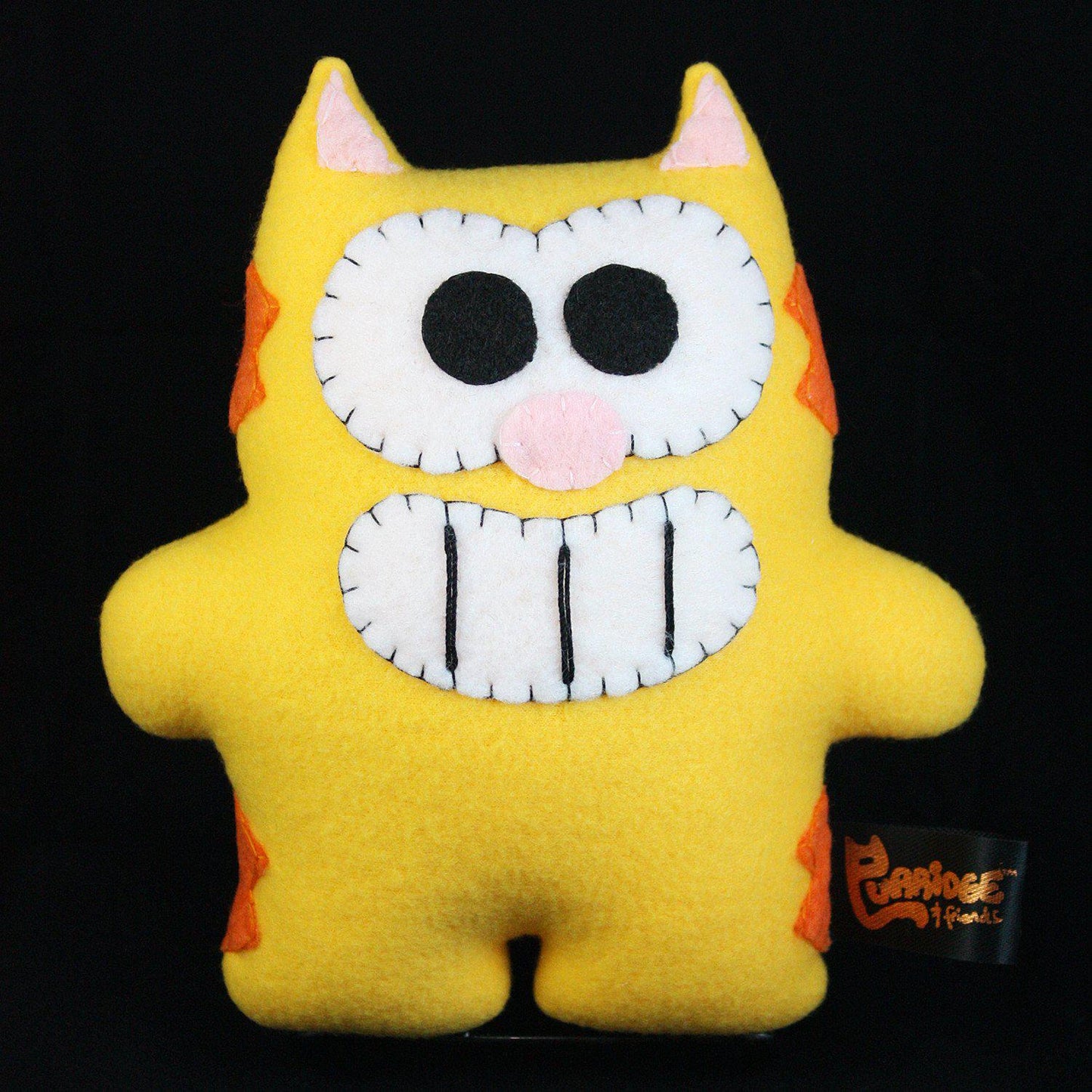 Handmade Mini Ringo the Cat 7" Plush - Furry Feline Creatives 