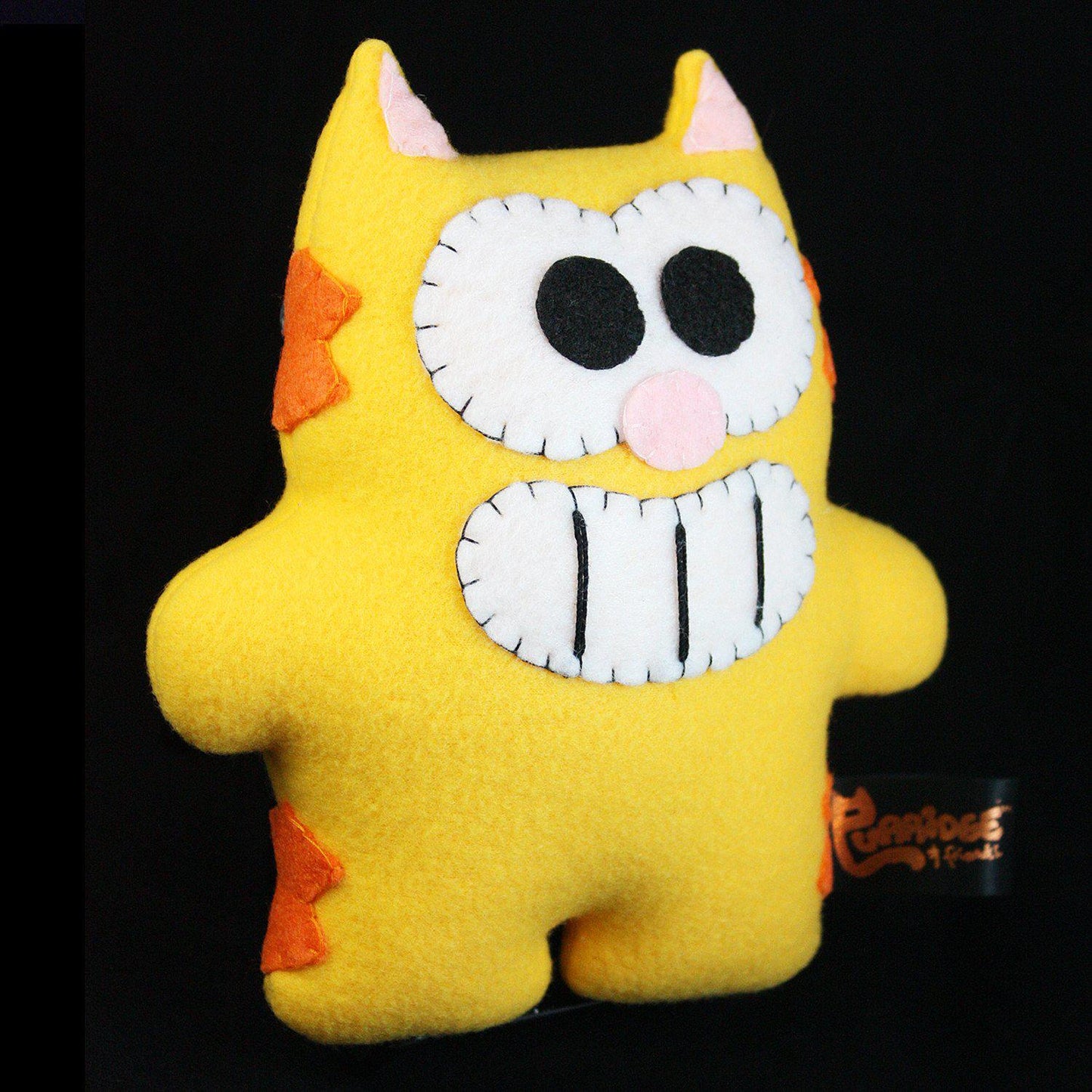 Handmade Mini Ringo the Cat 7" Plush - Furry Feline Creatives 