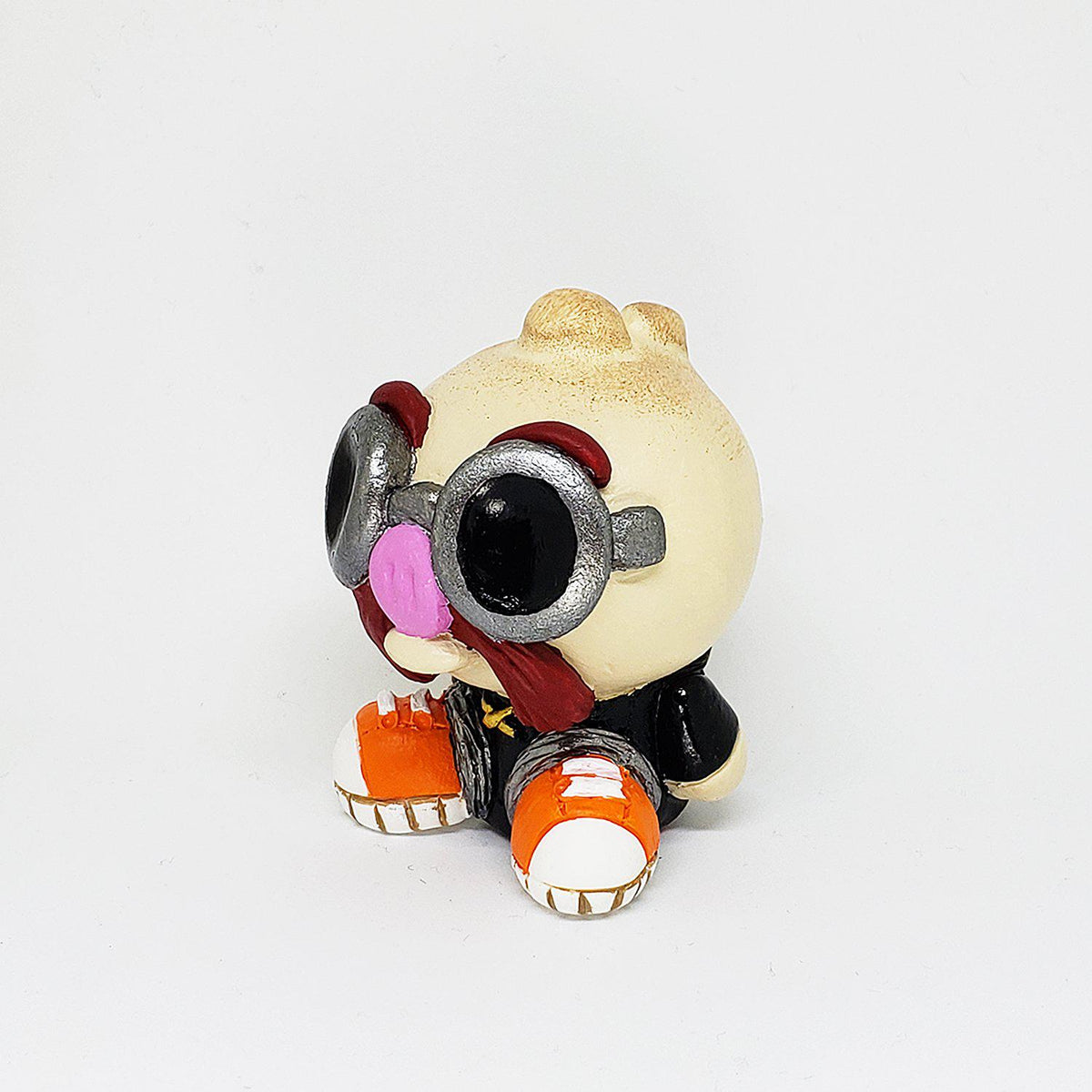 Handmade Oinky Pork Bun 2.5" Resin Figure - Furry Feline Creatives