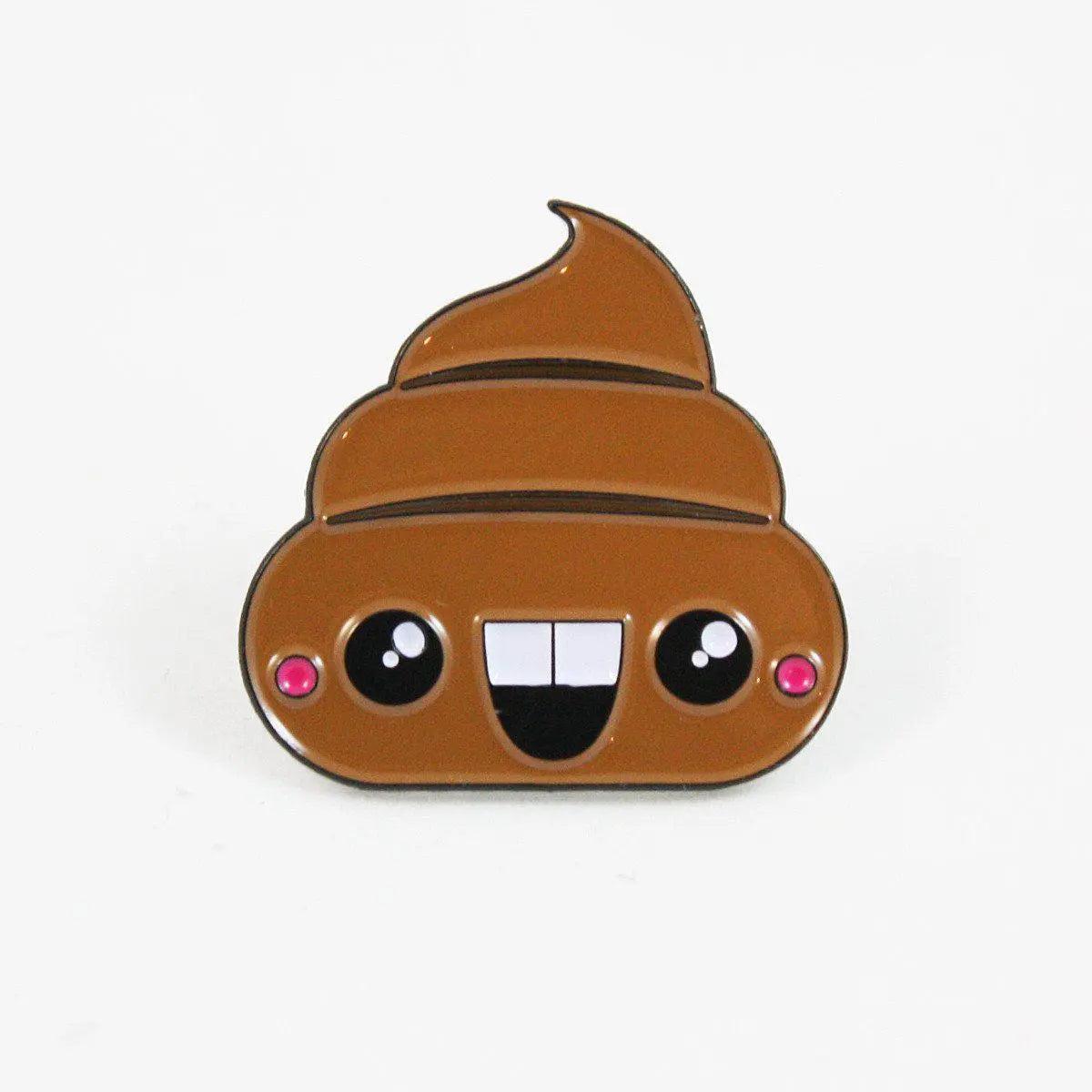 Buttons & Pins - Poop Enamel Pins