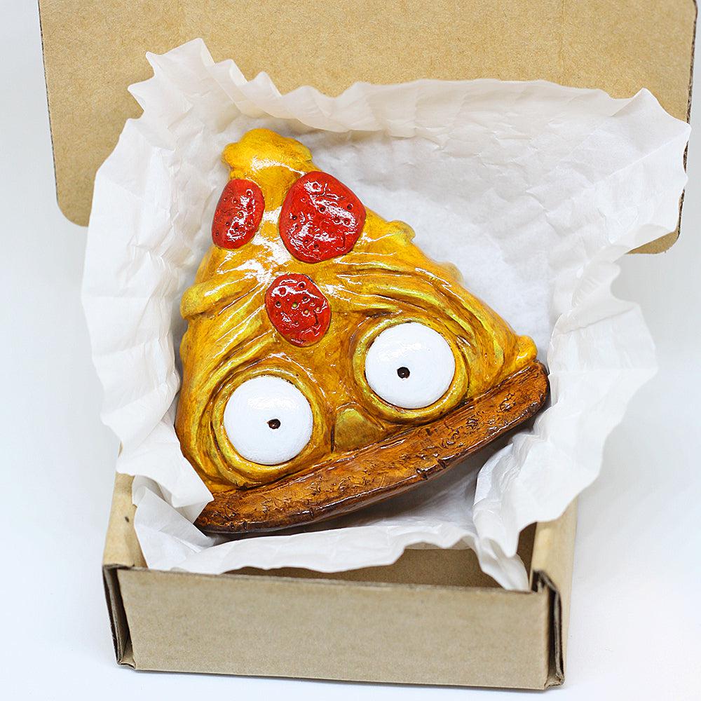 Deep Shit Pizza Resin Figure - Furry Feline Creatives
