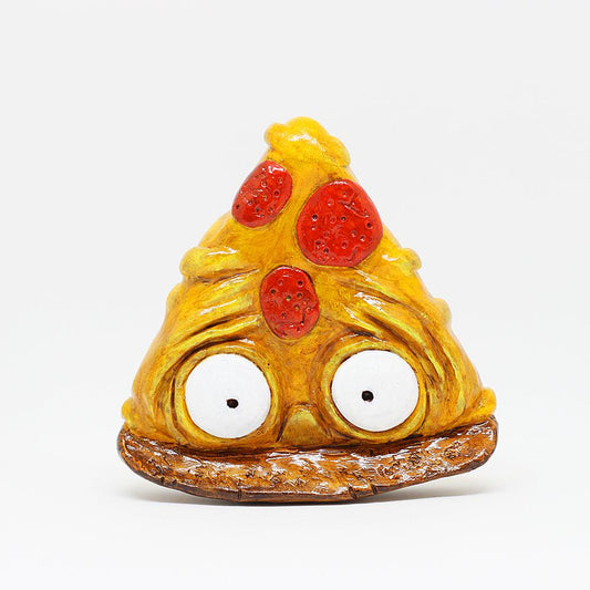 Deep Shit Pizza Resin Figure - Furry Feline Creatives