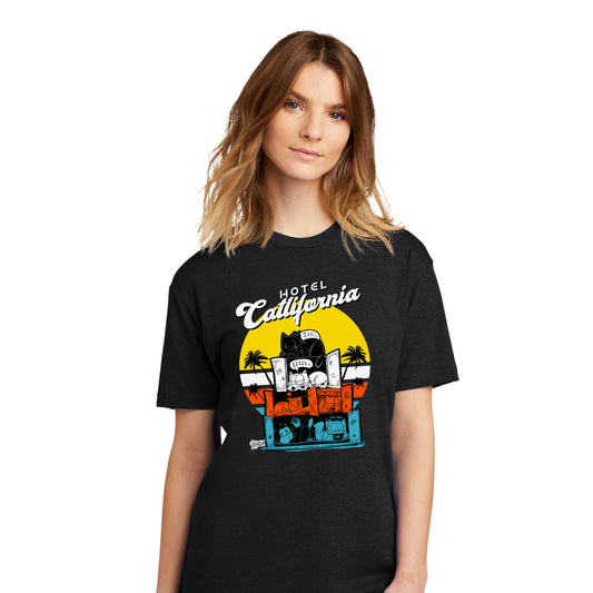 Hotel Catlifornia Unisex Tee - Furry Feline Creatives