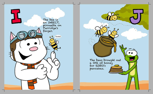 ABC Come Learn With Me Book - Furry Feline Creatives