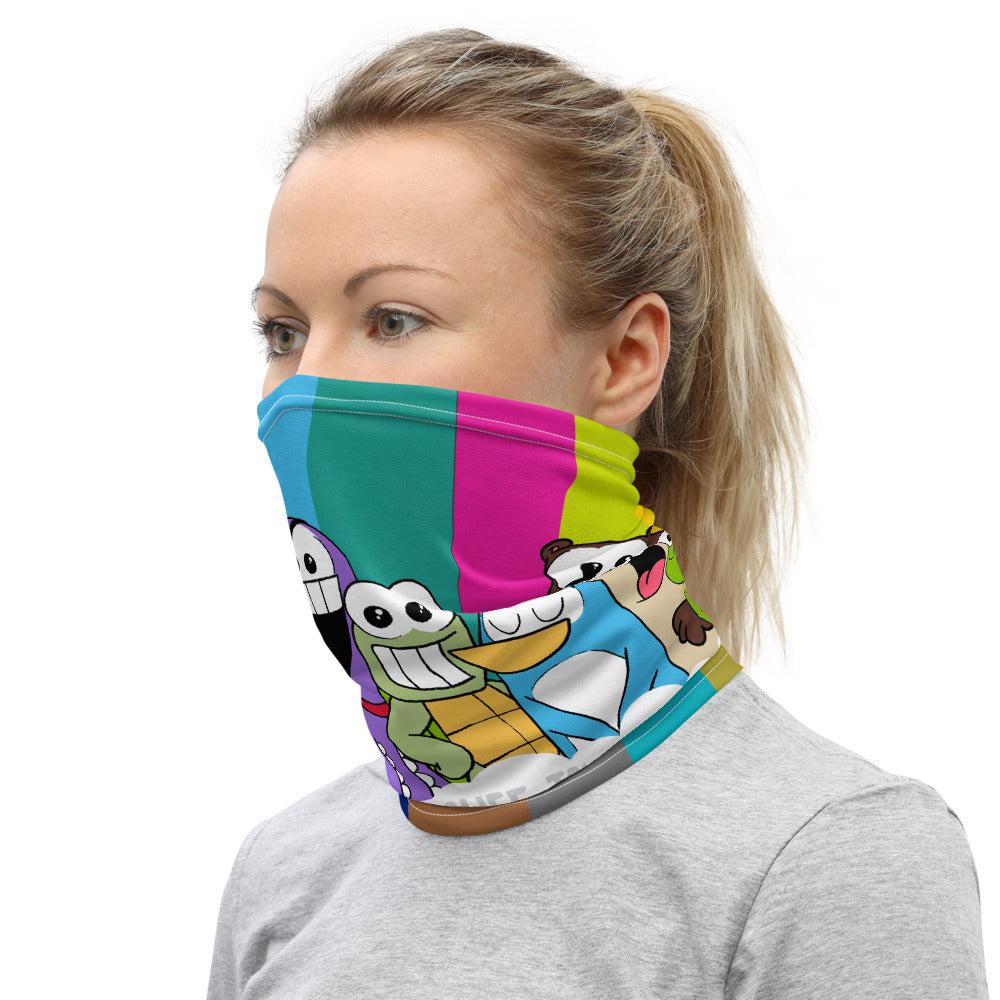 PF Characters Face Mask / Neck Gaiter - Purridge & Friends - Furry Feline Creatives