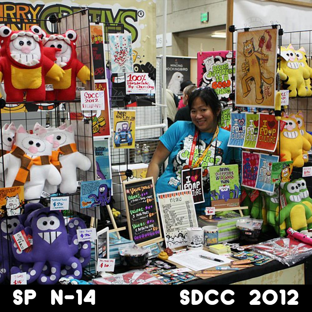 Year 0 and Year 1 (2011-2012) at SDCC - The Beginnings - Furry Feline Creatives