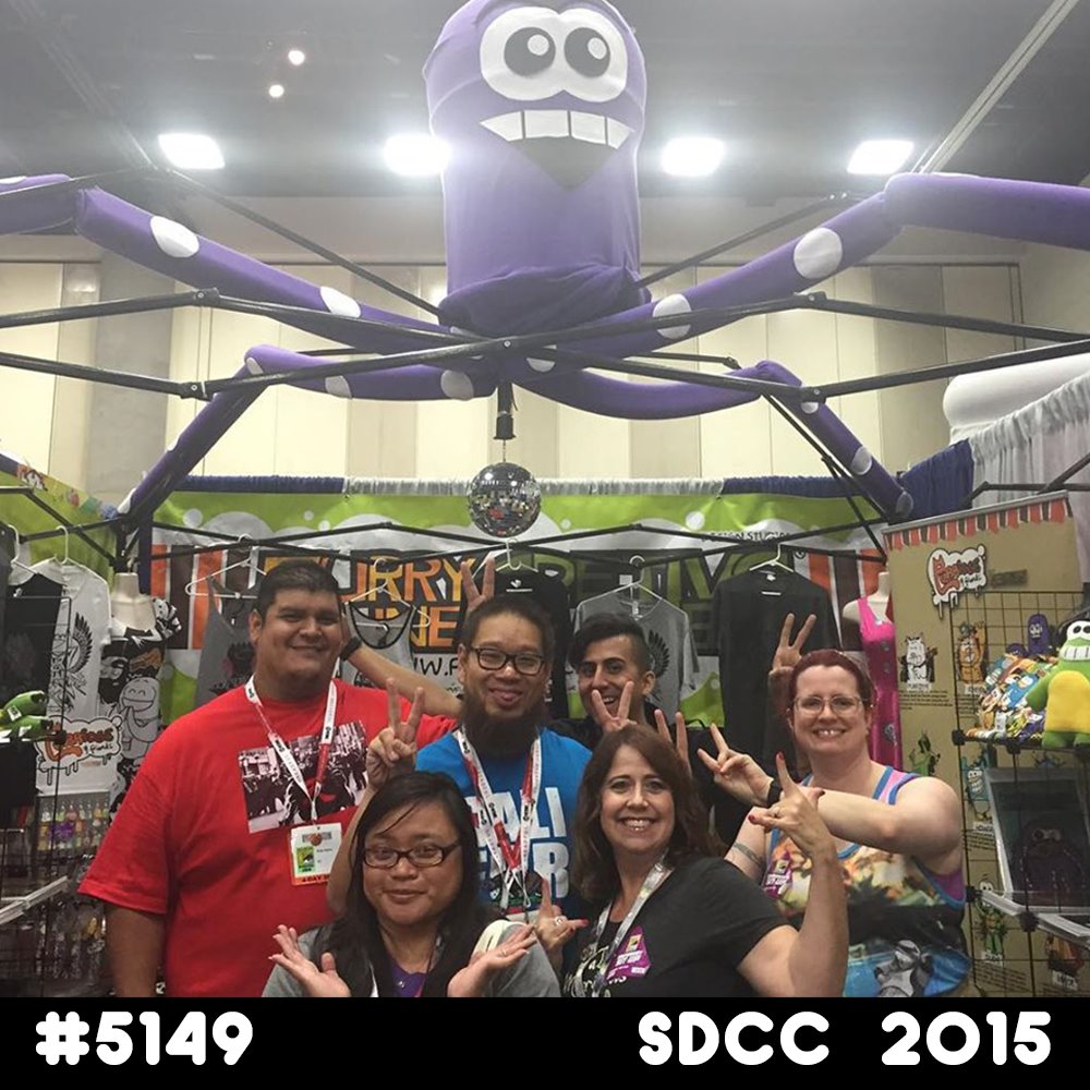 Year 4 (2015) at SDCC - The Big Move - Furry Feline Creatives