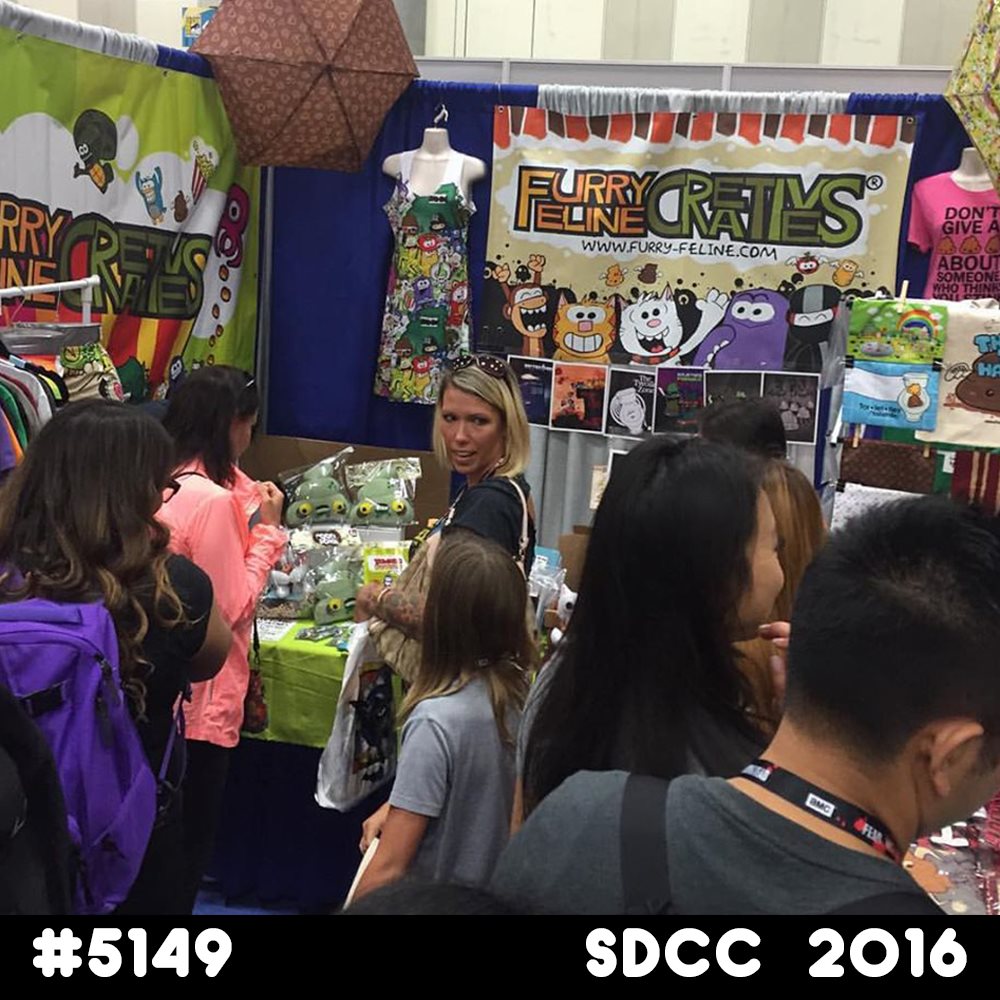 Year 5 (2016) at SDCC - Tough Enough - Furry Feline Creatives