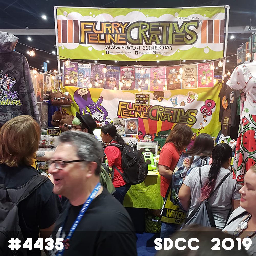 Year 8  (2019) at SDCC - Into The Unknown - Furry Feline Creatives