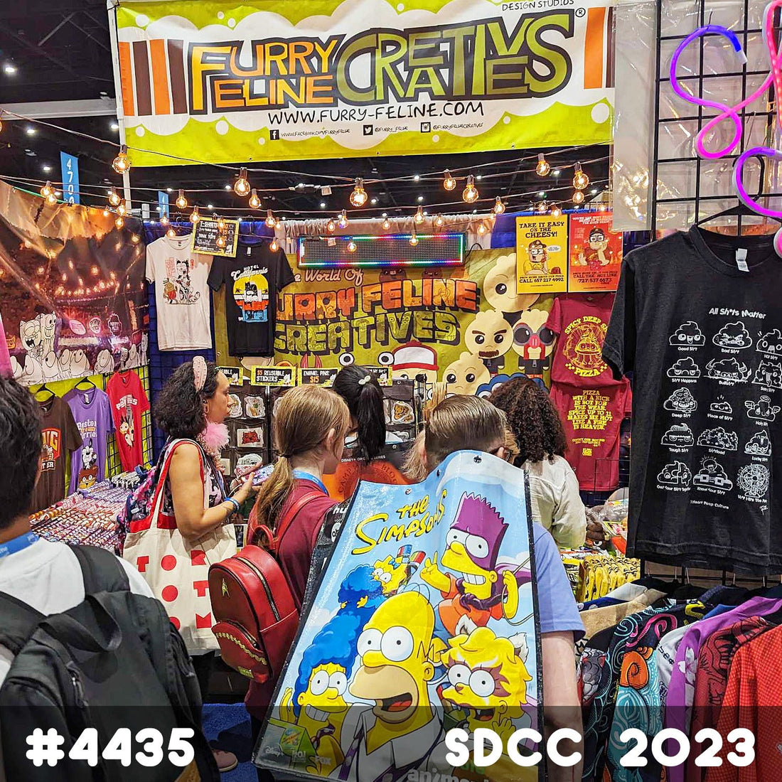 Year 10 (2023) at SDCC - Turn It Up to Eleven - Furry Feline Creatives