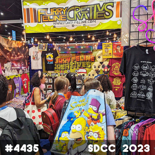 Year 10 (2023) at SDCC - Turn It Up to Eleven - Furry Feline Creatives