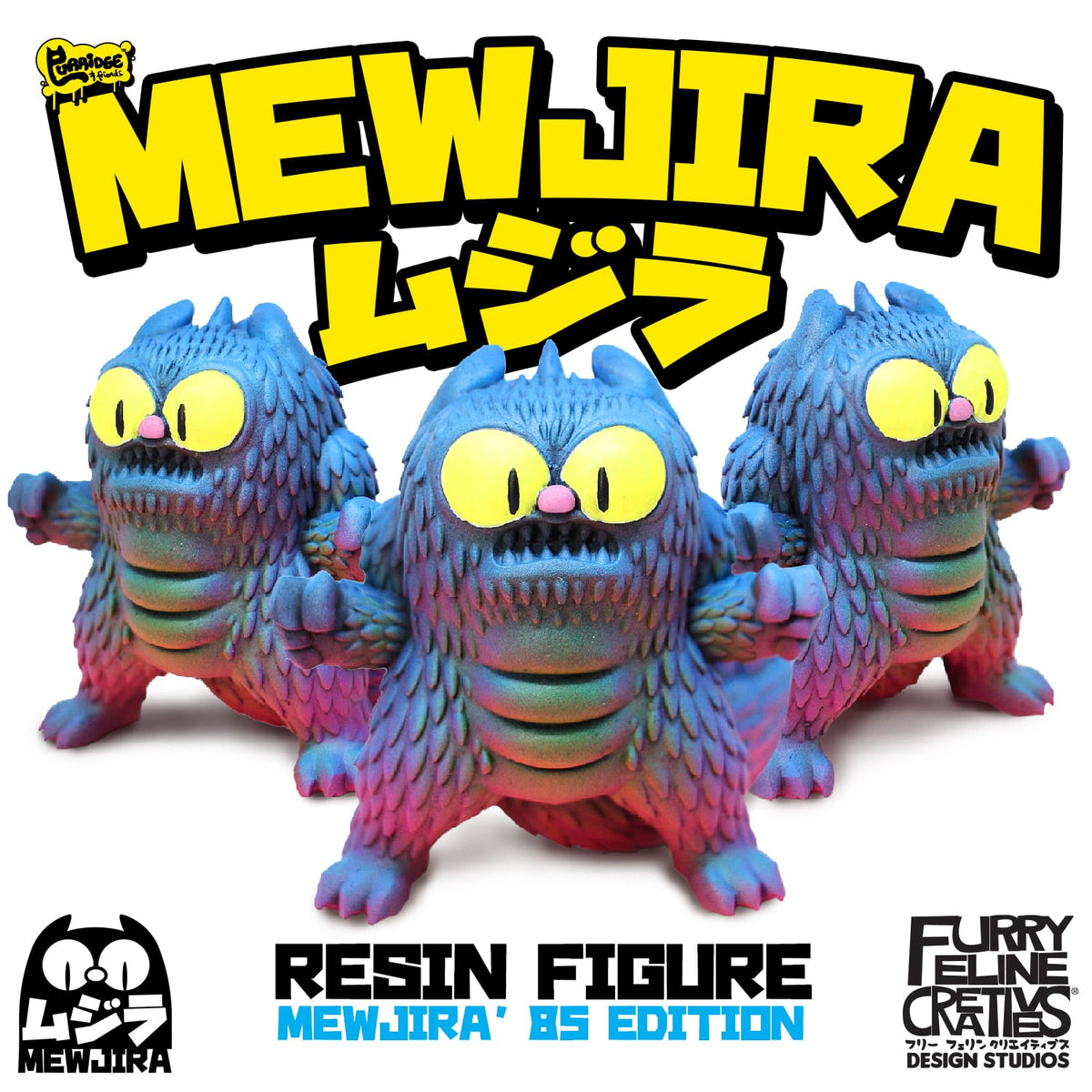 Handmade Mewjira '85 Exclusive Resin figure (NYCC EXCLUSIVE)