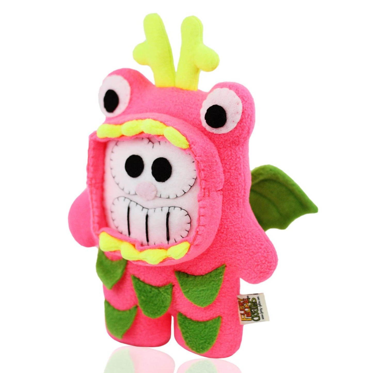 Double Dragonfruit Handmade Plushies Neon Edition (SDCC EXCLUSIVE)