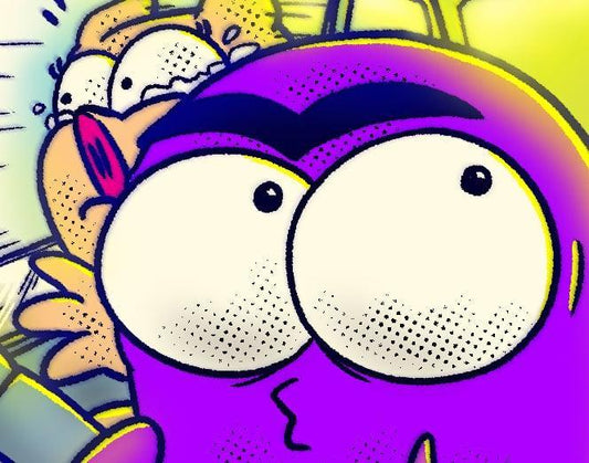 5x7 Roadtrip Whodunnit Premium Art Print Furry Feline Creatives