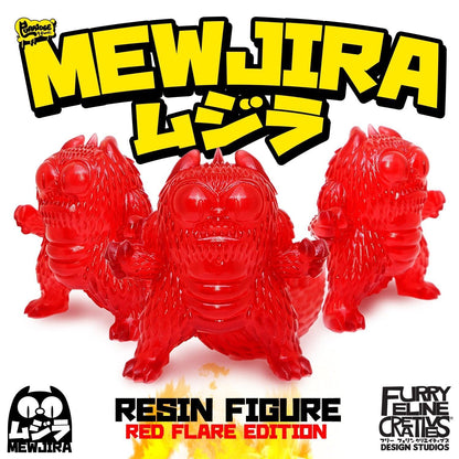 Handmade Mewjira 3" Resin Figure Furry Feline Creatives
