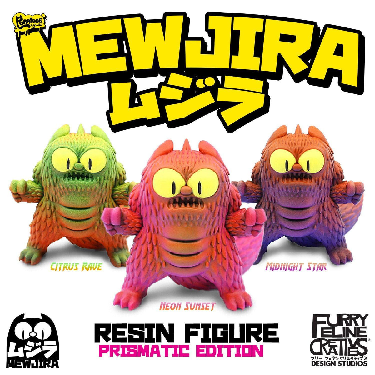 Handmade Mewjira Prismatic Exclusive figures (SDCC EXCLUSIVE)