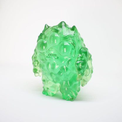 Handmade Nuggemon 3" Resin Figure (NuggeShard Edition) in translucent green resin.