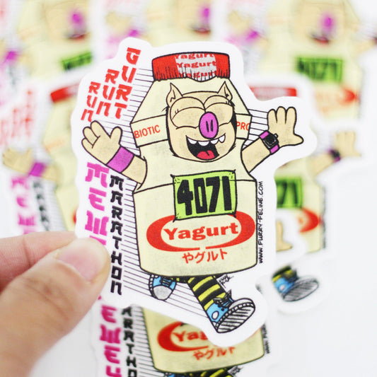 Yagurt Piga Vinyl Sticker