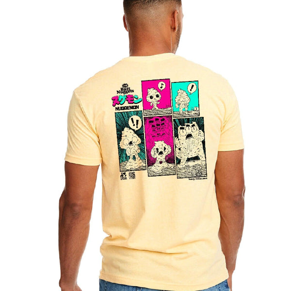 Nuggemon tee back