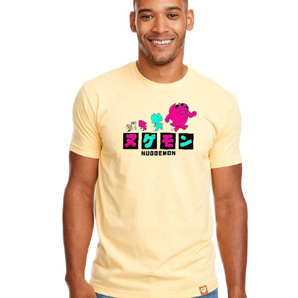 Nuggemon tee front