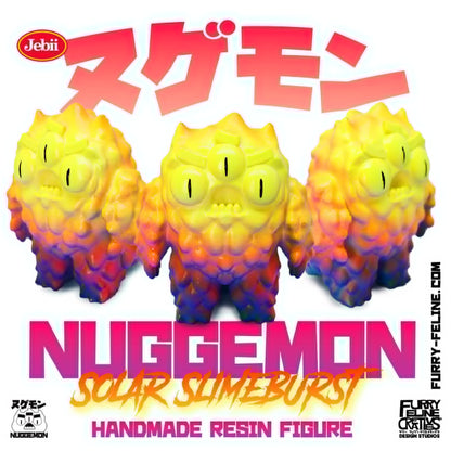 Handmade Nuggemon 3" Resin Figure (Solar Slimeburst Edition)  SDCC Exclusive