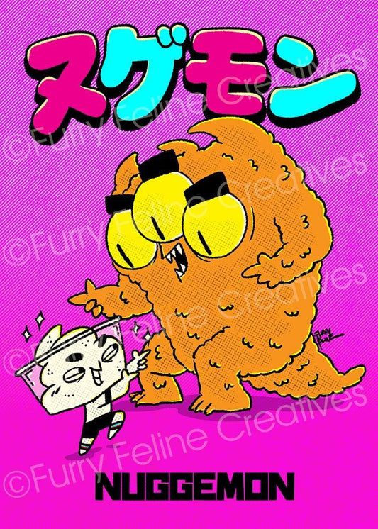 5 x 7 Nuggemon Premium Art Print Collection