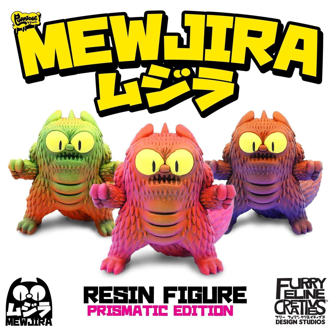 Handmade Mewjira Prismatic Exclusive 3" Figure