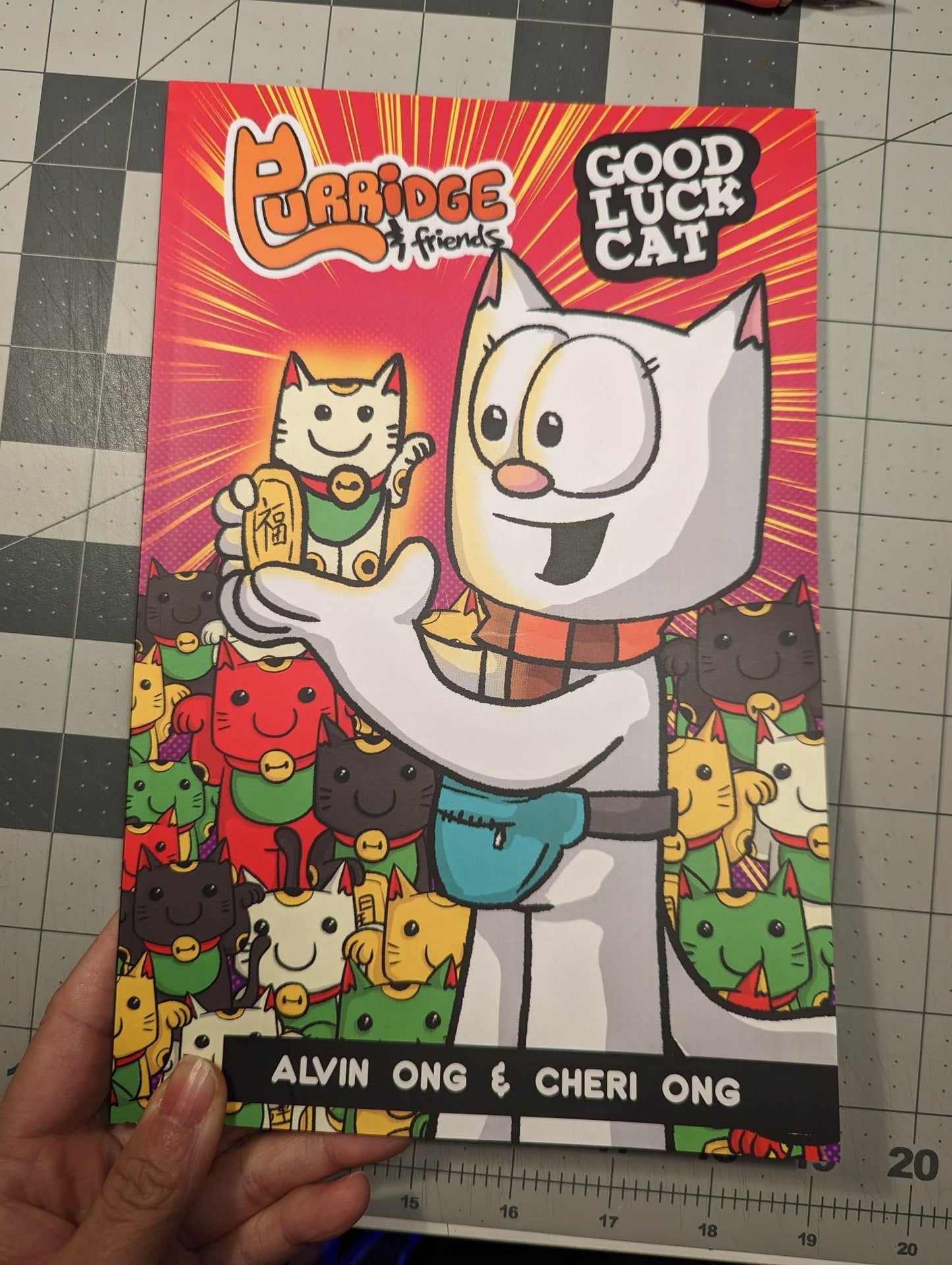 Purridge & Friends  Good Luck Cat Comic Book