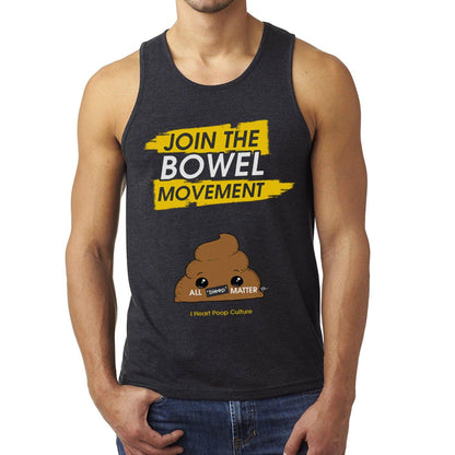 Join The Bowel Movement Unisex Tank - I Heart Poop Culture - Furry Feline Creatives 