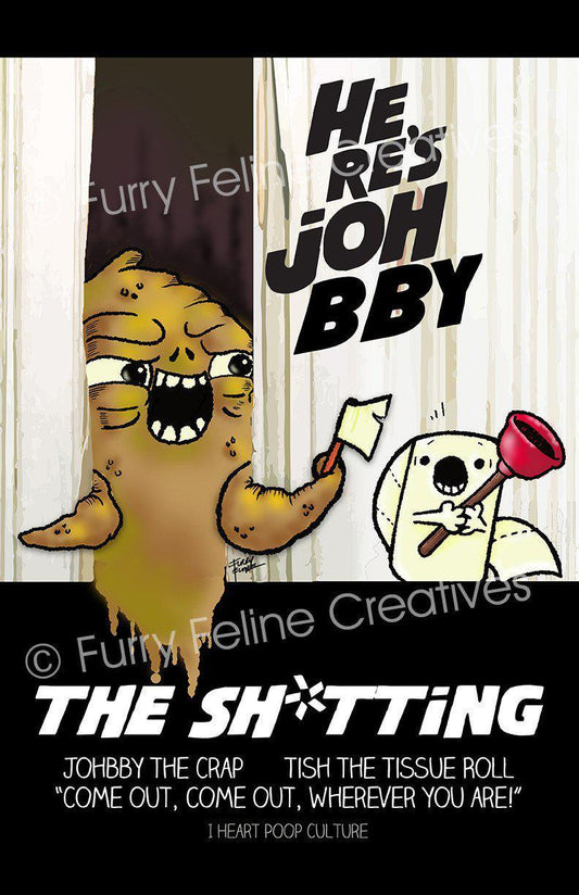 11x17 Here's Johbby Print - Furry Feline Creatives 
